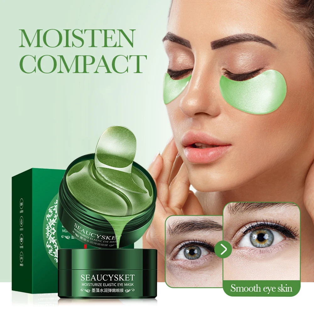 60 Augenpflaster zur Augenhydratation, feuchtigkeitsspendend und verblassend, 80 g in großer Menge, tolles Preis-Leistungs-Verhältnis Image