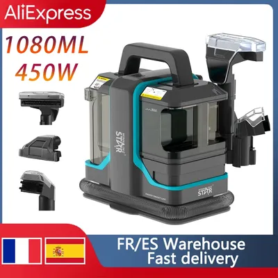 450 W High Power Spot Clean 15 kPa Handkarte für Toilette für Sofa-Getreisspray ersetzt Machine Image