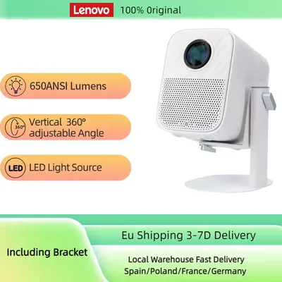 Original Lenovo Xiaoxin 100S Projektor 650 ANSI Autofokus Wifi6 Tragbarer Projektor 360 PTZ Image