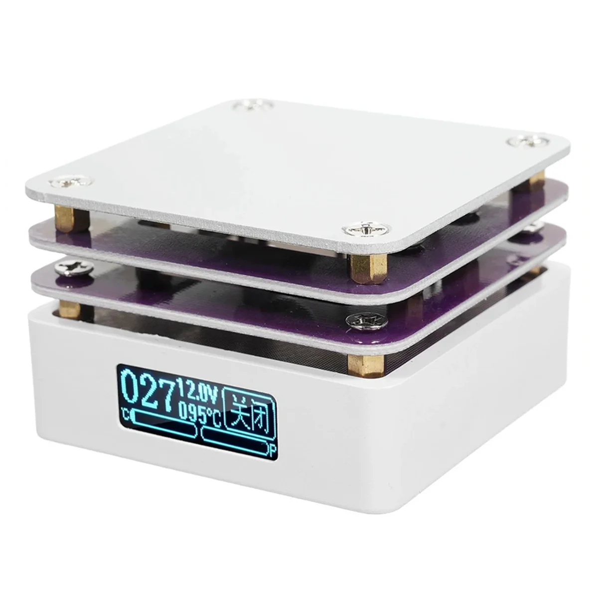 Verkauf G3061 PD65W Mini Heizplatte Digitale Löten Vorwärmen Rework Station PCB SMD Bord Löten Platte Heizung Tisch Image