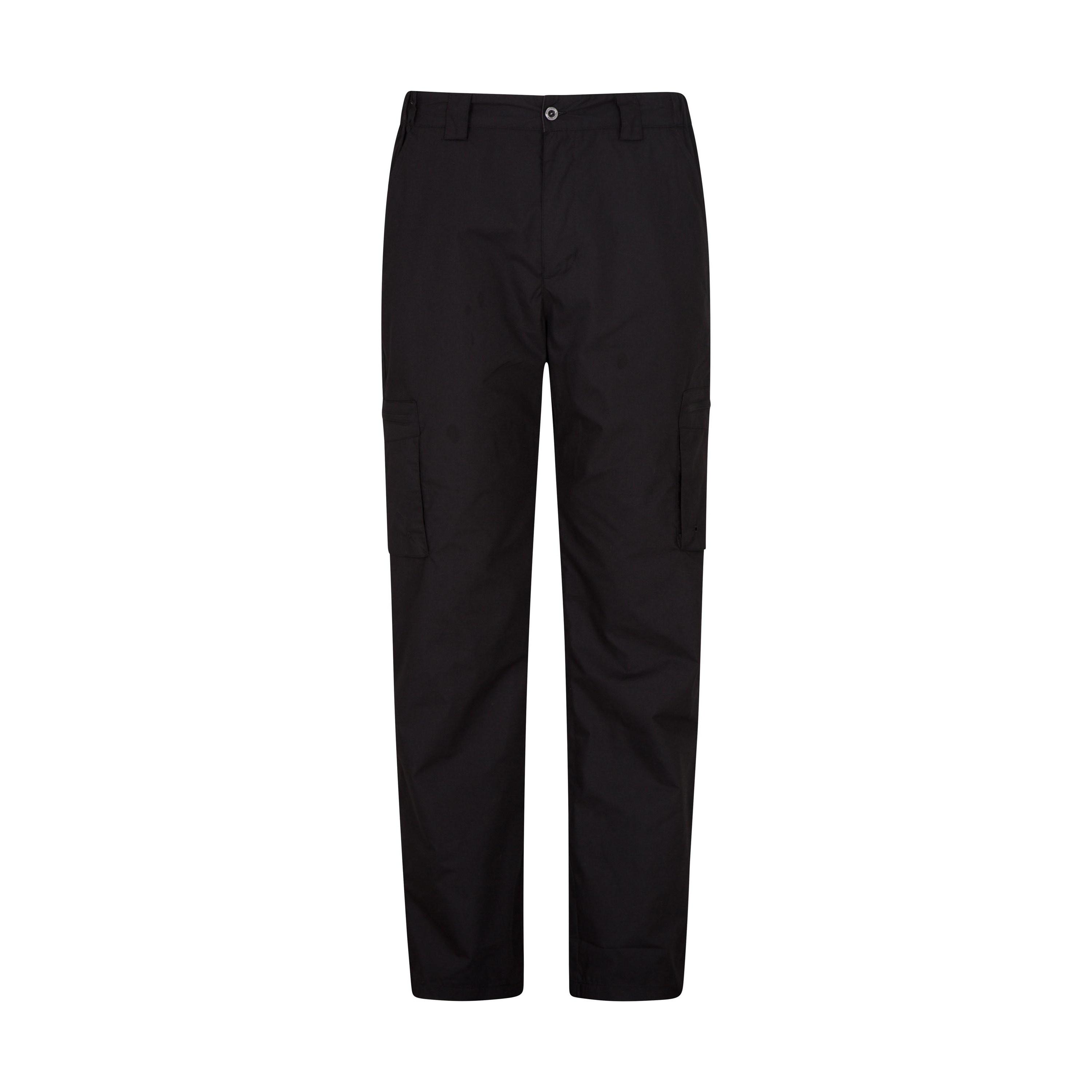 Mountain Warehouse Herren Trek Stretch lange Winterwanderhose (schwarz) Image