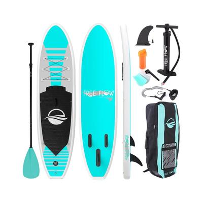 SereneLife Serenelife Free-Flow Stand Up Inflatable Paddleboard