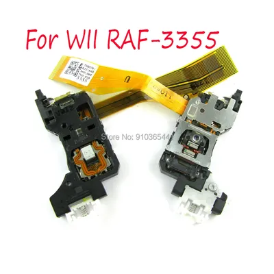 10pcs Replacement For Wii RAF-3355 RAF 3355 Laser Lens Original Optical Pick-up for WII Game Console