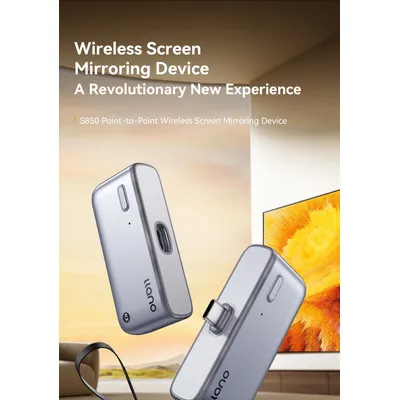 Llano Transmitter and receiver 1080P Wireless HDMI Extender 2.4G 5G for Streaming Video Audio to