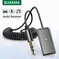 Nuovi aggiornamenti Bluetooth 5.5 Ricevitore audio AUX per auto Adattatore wireless USB a 3,5 mm Musica stereo Hi-Fi con microfono Chiamata in vivavoce per auto Trasmissione BT