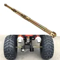 610mm Assale Posteriore Misura Per FAI DA TE 49cc 50cc 110cc 125cc Elettrico Mini Bambini Go Buggy ATV Veicolo Elettrico Kart Quad Bike Scooter parti