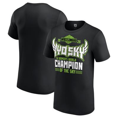 WWE Iyo Sky WrestleMania 41 Winner T-Shirt - Schwarz - Herren Image