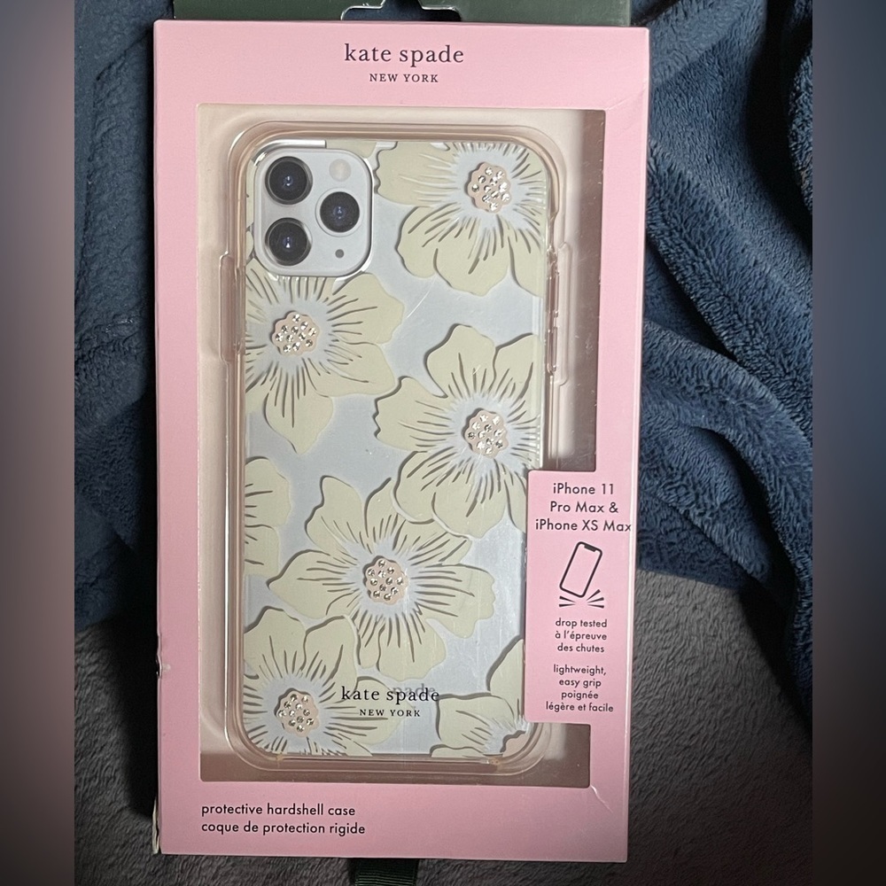 Kate Spade Cell Phones & Accessories | Host Pickbrand New, Kate Spade Iphone,11 Promax And Iphone Xs Max Phone Case | Color: Pink/White | Size: Various