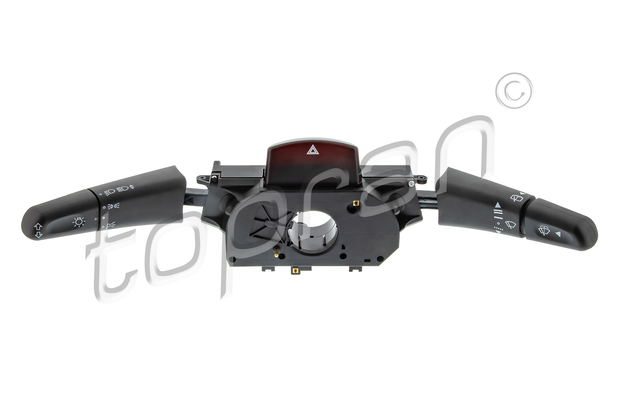 TOPRAN Lenkstockschalter schwarz für MERCEDES-BENZ SMART 0015404945 A0015404945 0005407545 408 504 Image