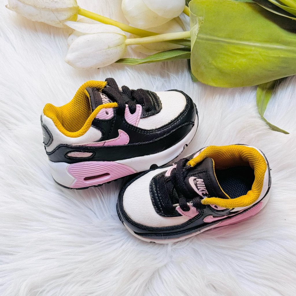 Nike Shoes | Baby/Toddler Nike Air Max 90 Arctic Pink Sneakers | Color: Black/Pink | Size: 4bb