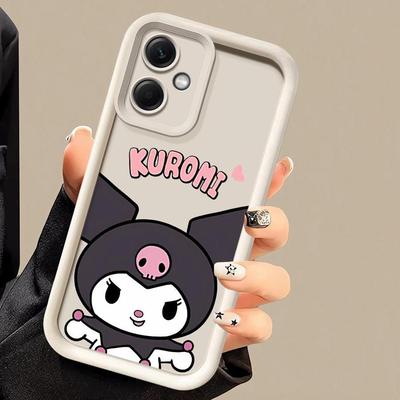 TEMU Phone Case For Xiaomi 13c 12c 12 13 A3 A3x A2 Poco X3 Nfc Pro C61 C51 C50 Protective Cover Tpu High- Shockproof Cute Melody Kuromi Image