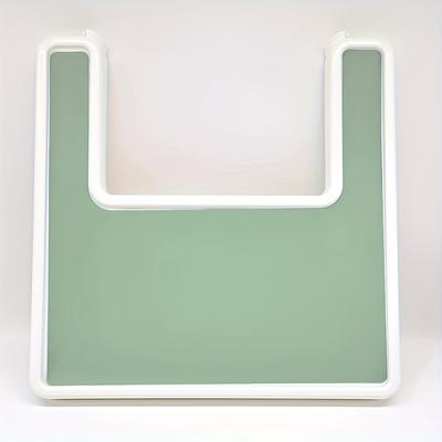 TEMU Silicone Placemat For High Chairs Mat Silicone Material Easy To Clean Dishwasher Safe Green Placemat/table Mat/cup Mat Gift For Day/labor Day/free Day Best Holiday Gift Image