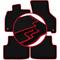 Tapis de voiture CARLUX-RED pour : Skoda Octavia IV E-Tec berline, break, liftback (2020-)