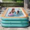 piscines gonflables, piscine gonflable rectangulaire pour enfants, piscine gonflable familiale, piscine gonflable de salon pour jardin extérieur, facile à gonfler