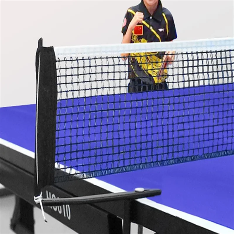 Tischtennis netz Tischtennis Ersatz netz ohne Ball tragbares Pingpong Ballnetz Indoor Outdoor Sport Übungs zubehör Image