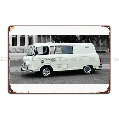 Barkas B1000 Metallschild Bar Höhle Wanddekoration Wandbild Kino Erstellen Sie ein Blechschild Image