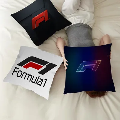 F-F1S F-Formula 1-LOGO-Kissenbezug, Sofa-Kissenbezug, Heim- und Raumdekoration, Geschenk für Kinder Image
