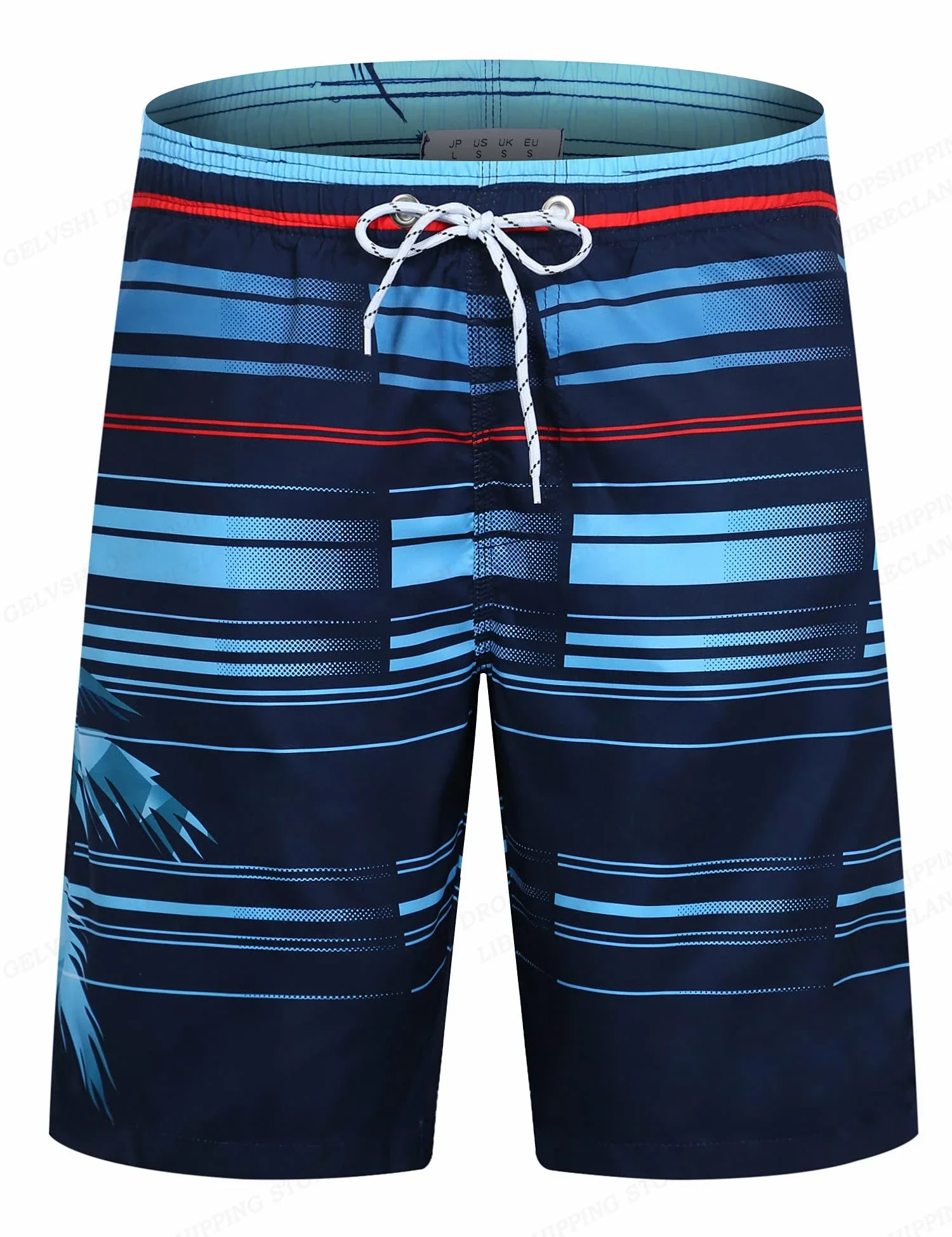 2025 neue Mode Gedruckt männer Strand Shorts Bermuda Boardshorts Hohe Qualität Stretch Schnell trocknend Bademode Surf Badehose männer Image
