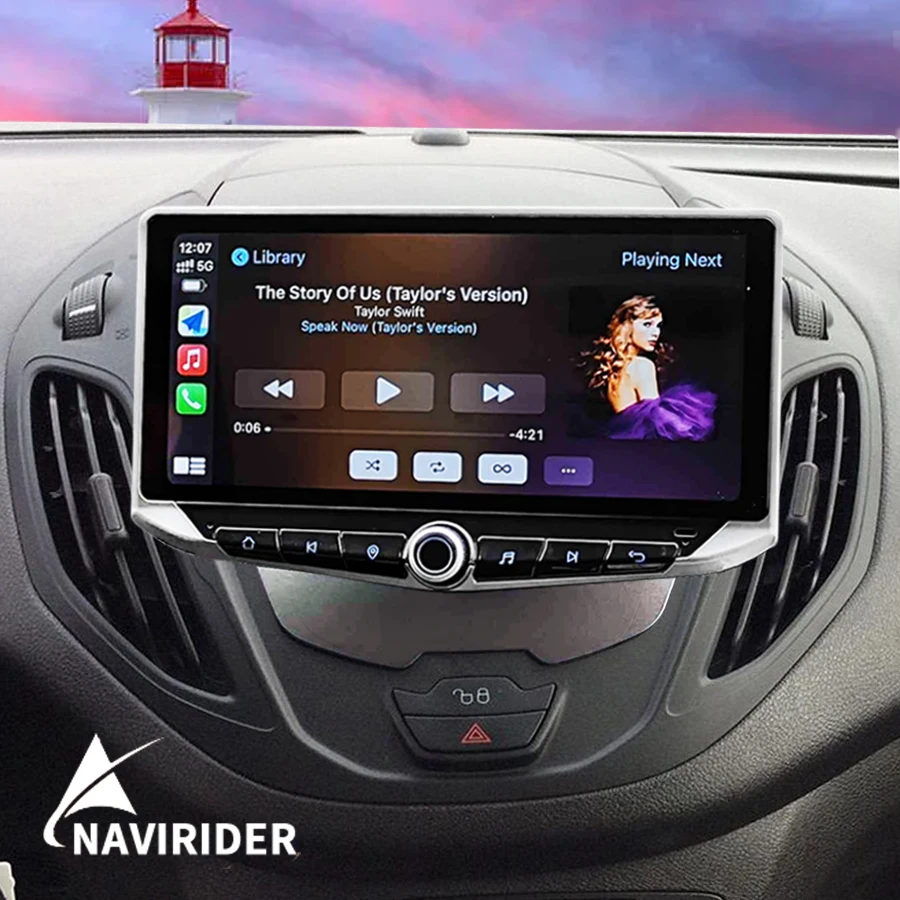 Autoradio android14 für Ford B-MAX Transit Kurier Tourneo 2013-2017 Carplay-Bildschirm Automobil Bluetooth Multimedia Audio GPS Image