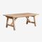 Sklum - Tavolo da giardino rettangolare 200-260-320x100 cm allungabile in legno di acacia Dubai