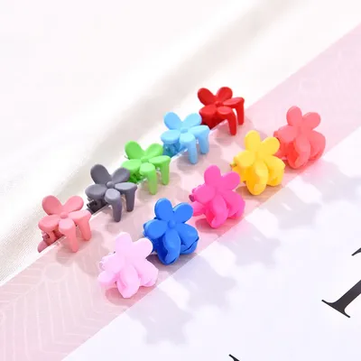 10Pcs/Bag Cute Girls Women Flower Crown Animals Baby Hair Claws Children Hairpins Hair Clips Kid