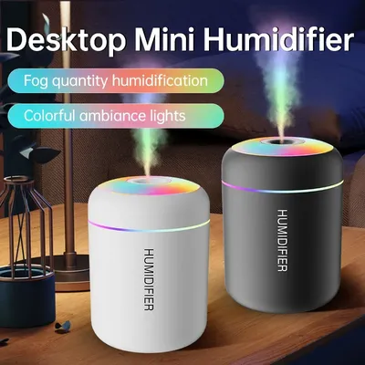 Mini Night Light USB Electric 180ML Aromatherapy Diffuser Oil Purifier Air Humidifier Car Home
