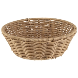 APS 40340 Korb rund „COVE“ Ø 20 cm, Höhe 7 cm, beige Image