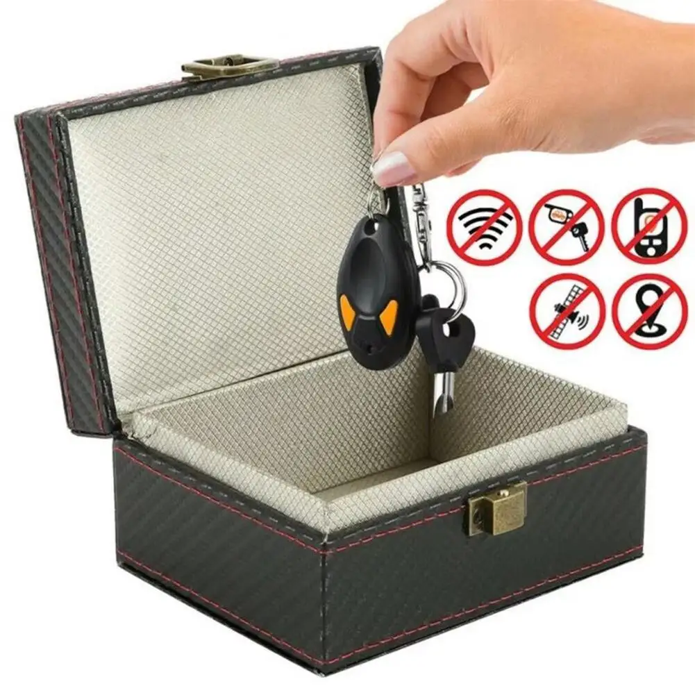 Boîte de téléphone portable antivol pour voiture, signal sans clé, Faraday, protecteur de porte-clés, sécurité anti-rayonnement, championnat, 1PC