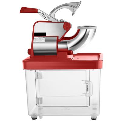 110V Commercial Ice Crusher with Dual Blades, Stainless Steel - 34 L
