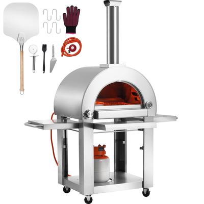 Dual Fuel Pizza Oven for Outdoor Use - 22