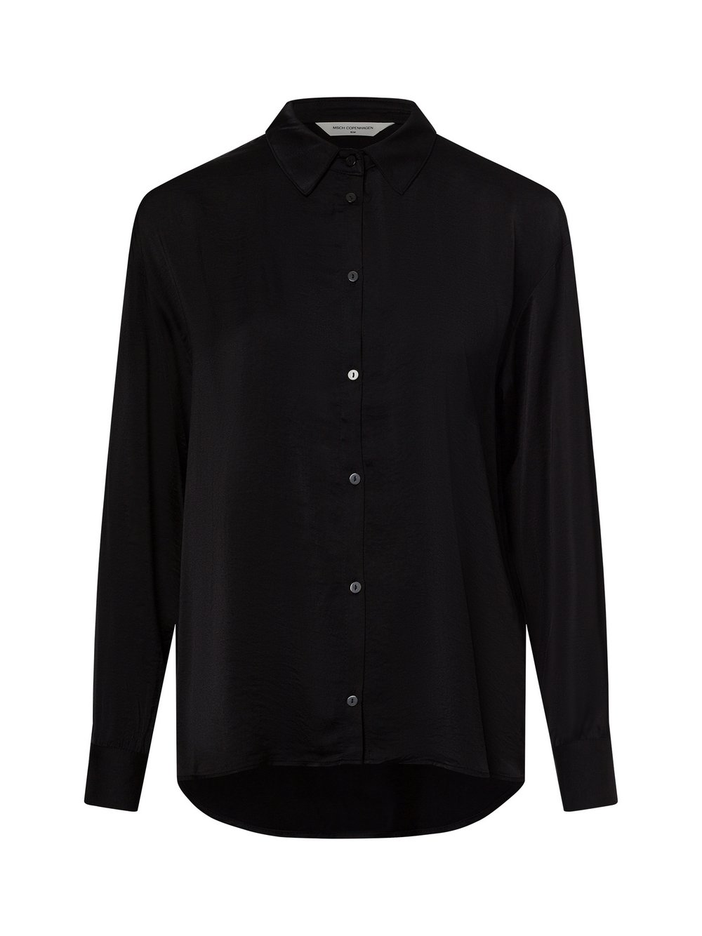 Msch Copenhagen Hemdbluse Damen schwarz, M/L Image