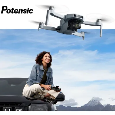 Potensic ATOM 2 Camera Drone 4K HDR Video, 8K Photo, 3-Axis Gimbal Under 249g, Vertical Shooting, 10-KM, AI Night Shot, AI Track