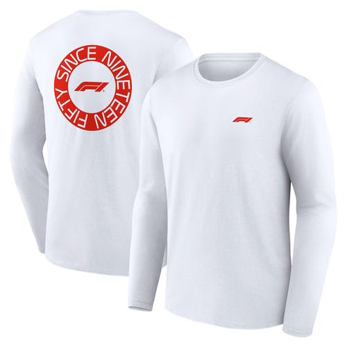 T-shirt imprimé Formule 1 Revolve - Blanc - Homme Taille: M
