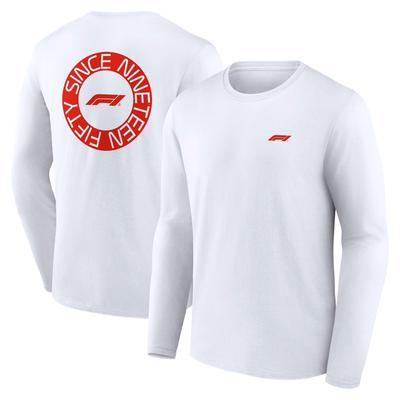 Formel 1 Revolve Grafik T-Shirt – Weiß Image