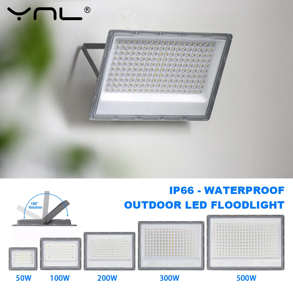 50W LED Flutlicht 220V Außen Beleuchtung COB Flutlicht LED Strahler Wasserdicht IP65 Led Projektor Outdoor Straße Garten lampe