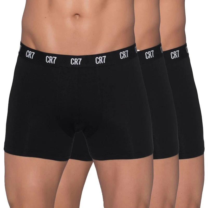 CRIIS SEVEN Boxershorts Hombre Baumwolle Cristiano Ronaldo Herren Sportshorts Unterwäsche Herren Markenboxer Herrenslips Herrengeschenk Unterhose Image
