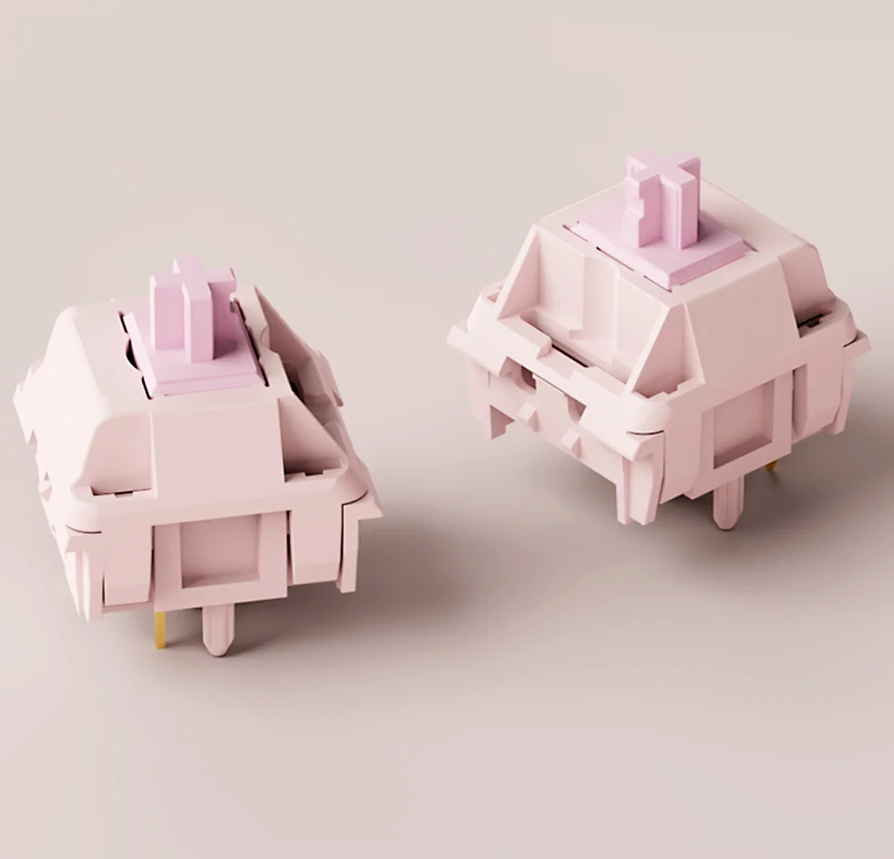 Sarokeys Yunying-Schalter, linearer Yun-Ying-Schalter, 45 g, linearer Schalter für mechanische Gaming-Tastatur, werkseitig geschmierte lange Feder Image