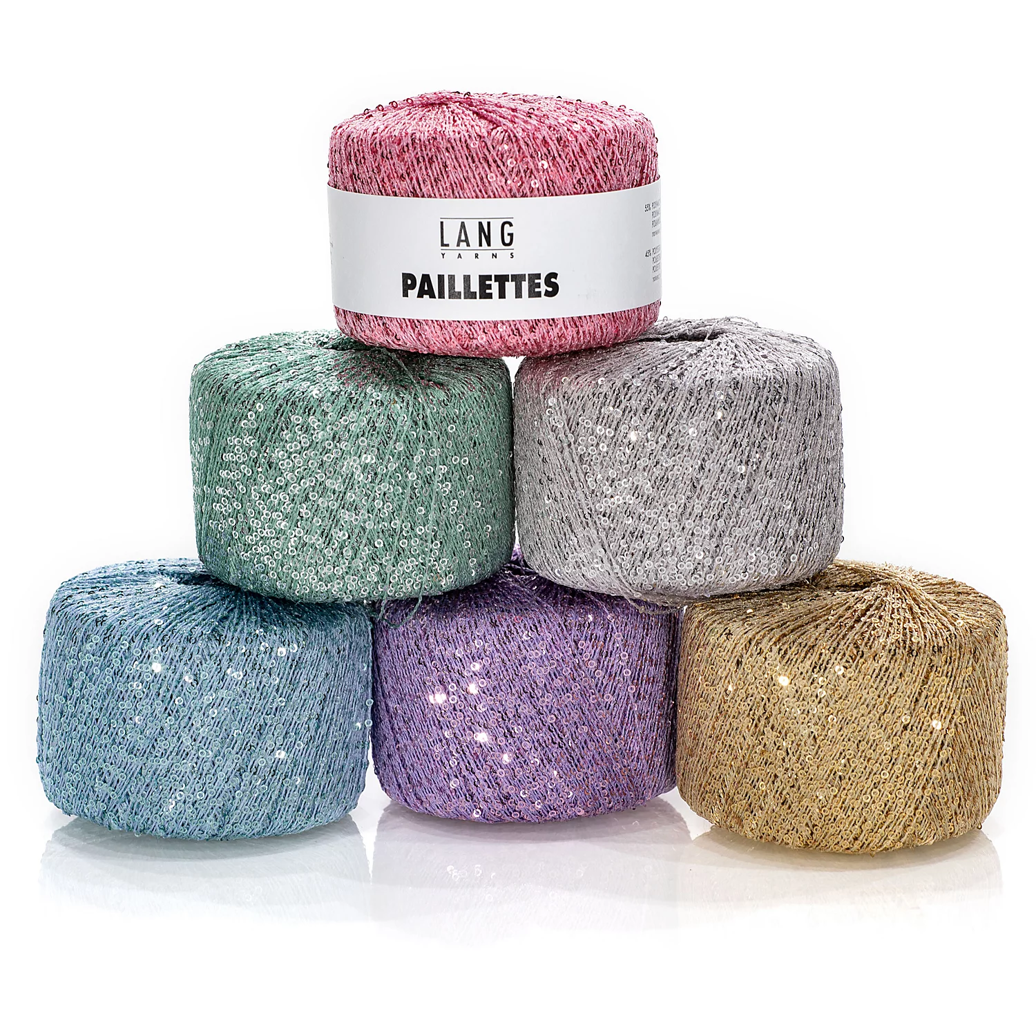 Lang Yarns Wolle Paillettes Image