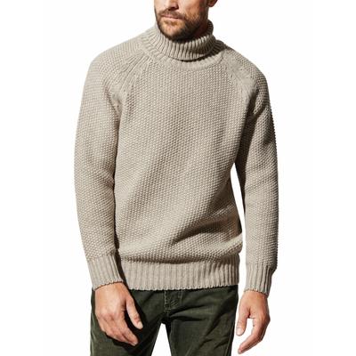 Walbusch Herren Rollkragen-Pullover Baby-Alpaka Beige Image