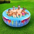 Piscina gonfiabile per bambini, piscina gonfiabile per esterni, piscina portatile per bambini piccoli, bambini e adulti, piscine rotonde fino a 3 anni, piscina estiva da interno e da giardino.