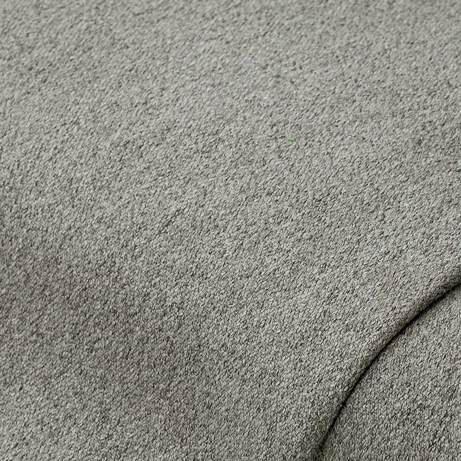 Tissu pour rideaux texture tissée "Villach", gris clair