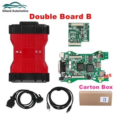 Top VCM II Full Chip V106 Multi-language For Mazda / Ford V128 Version V101 2 IN 1 UCDS OBD2