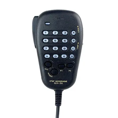 MH-36 Hand Mic Replacement for Yaesu MH-36B6J DTMF Mic Speaker Replacement for FT-90R FT-2600M