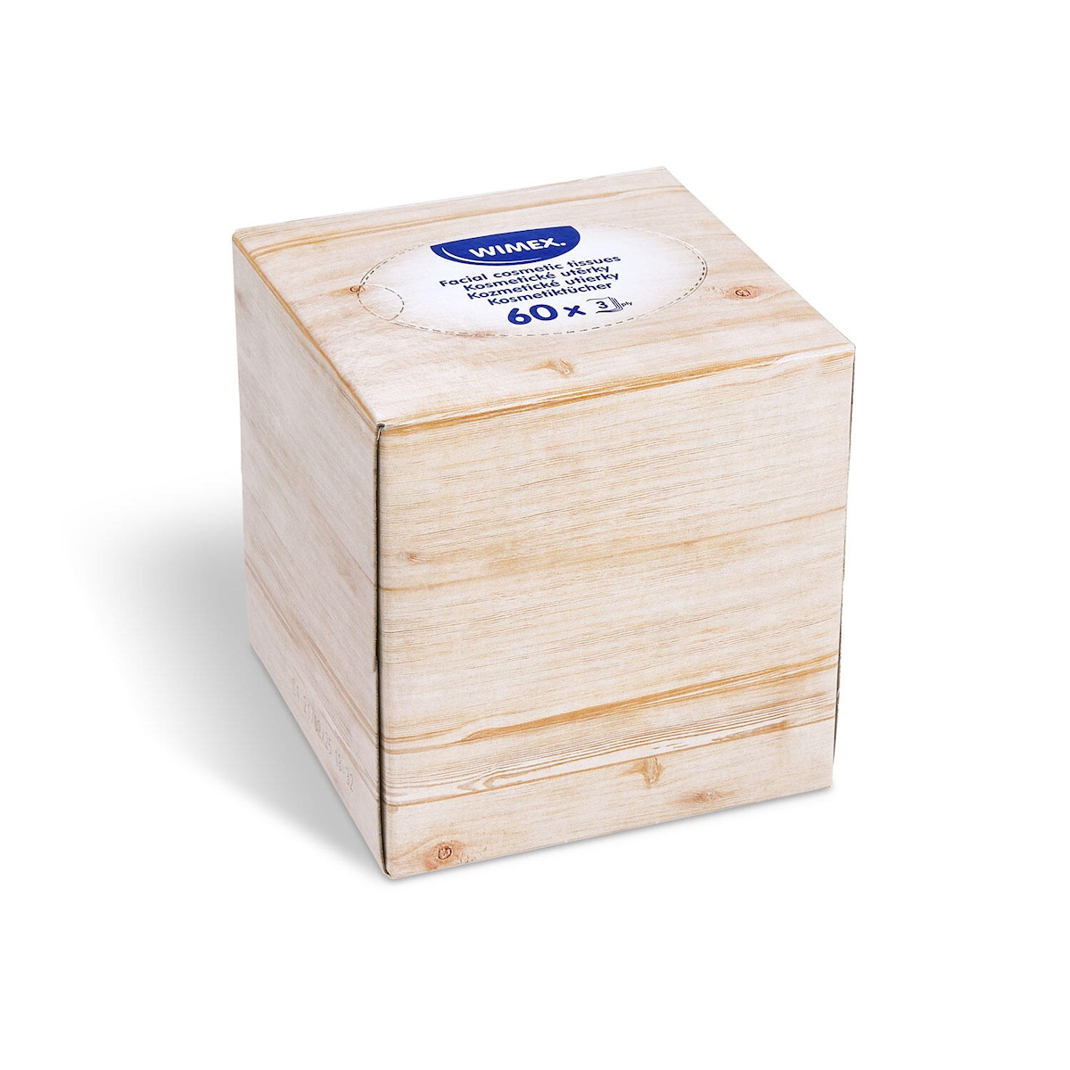 VEPATIM 3000 Kosmetiktücher 100% Zellstoff 3-lagig in Spenderbox weiß Image