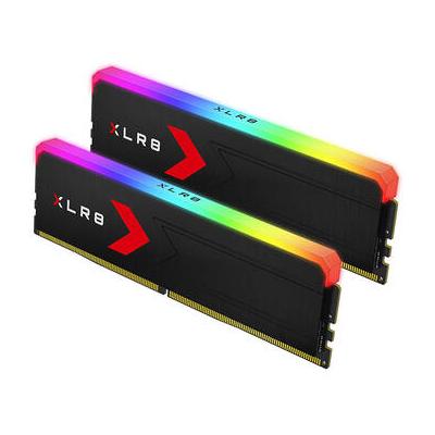 PNY 32GB XLR8 Gaming EPIC-X RGB DDR5 6400 MHz UDIMM Desktop Memory Kit (2 x 16G MD32GK2D5640036XRGB