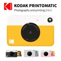 KODAK Fotocamera digitale con stampa istantanea Printomatic ZINK Stampa senza inchiostro Stampa su carta fotografica a colori Flash Set di pellicole 20/40 opzionale