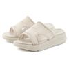 Pantolette VIVANCE, Damen, Gr. 41, beige, Obermaterial: 100% Textilmaterial. Futter: 100% Textilmaterial. Decksohle: 100% Synthetik. Laufsohle: 100% Synthetik, unifarben, casual, Schuhe, Mules, Sandale, offener Schuh mit modischer Chunky-Sohle VEGAN