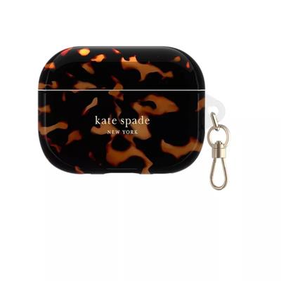 Kate Spade Cell Phones & Accessories | Kate Spade New York Apple Airpods Pro (2nd Generation) Protective Case | Color: Black/Brown | Size: Os