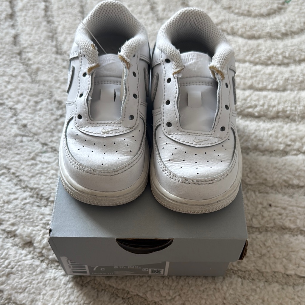 Nike Shoes | Baby Nike Airforce 1 | Color: White | Size: 7bb