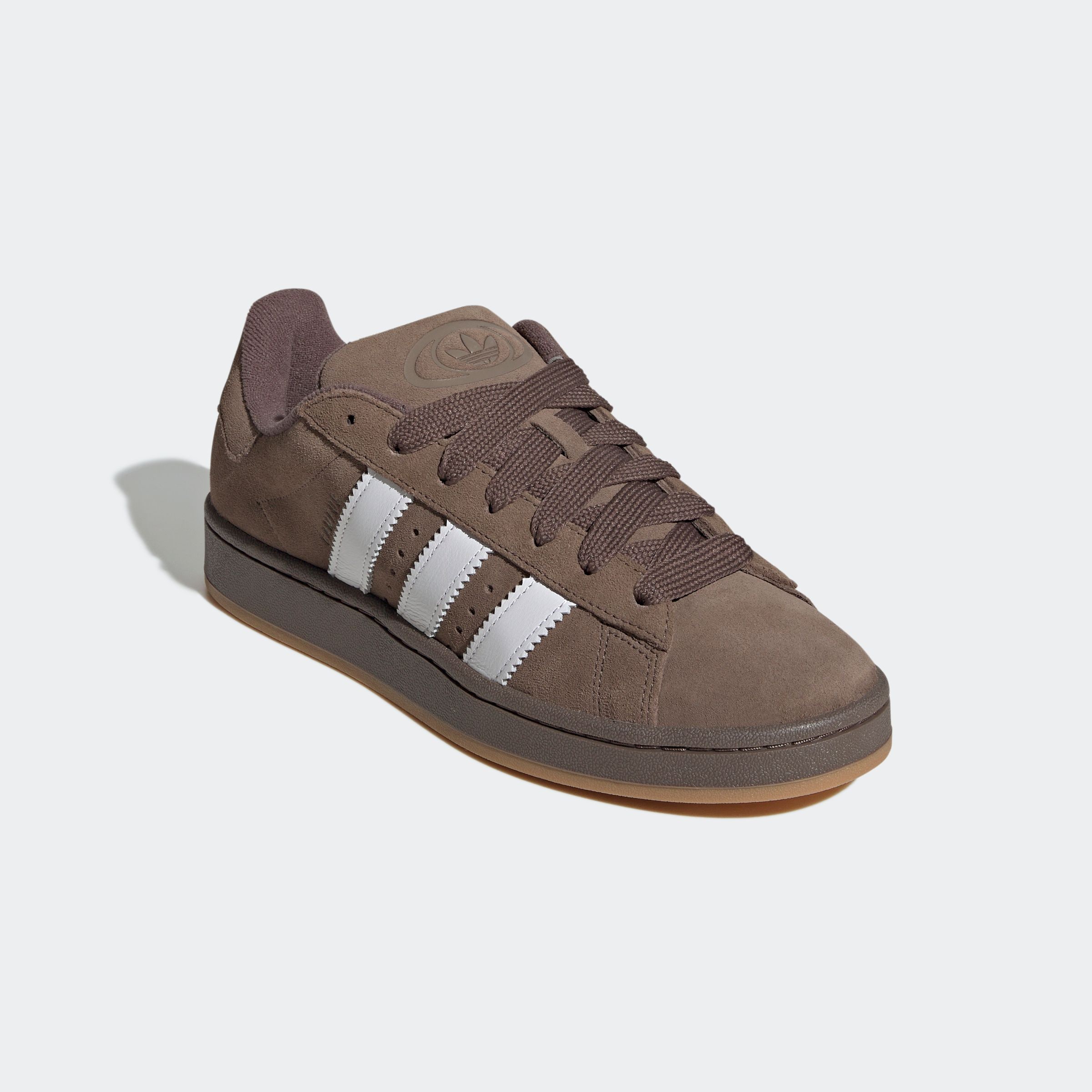 Sneaker ADIDAS ORIGINALS "CAMPUS 00S", Gr. 44, earth strata, cloud weiß, gum 3, Leder, Schuhe, Topseller